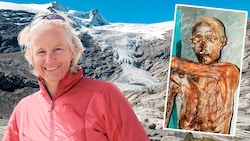 Glaziologin Andrea Fischer erklärt uns, was Gletscher alles können und was der Unterschied zwischen Ötzis Hitze und unserer ist. (Bild: Krone KREATIV/tock.adobe.com/Neulandfilm & Medien GmbH ,)