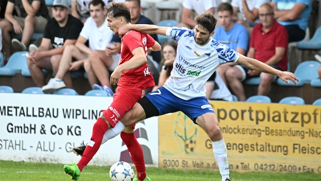 Treibach und Ass Mike Novak (re.) greifen in der Regionalliga an. (Bild: Sobe Hermann/Sobe)