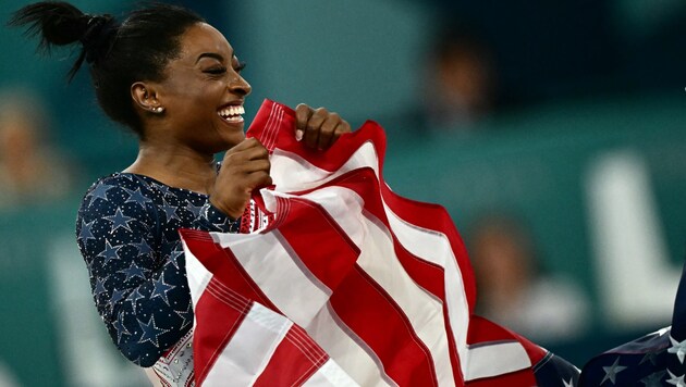 Simone Biles (Bild: AFP/Loic VENANCE)