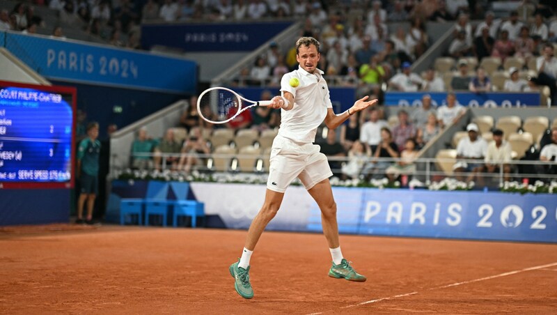 Daniil Medvedev (Bild: AFP/PATRICIA DE MELO MOREIRA)