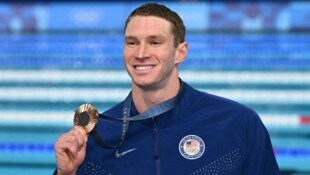 Ryan Murphy gewann über 100 Meter Rückenschwimmen die Bronzemedaille.