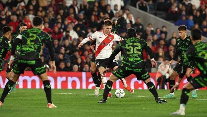 Franco Mastantuono spielt aktuell für River Plate in Buenos Aires.