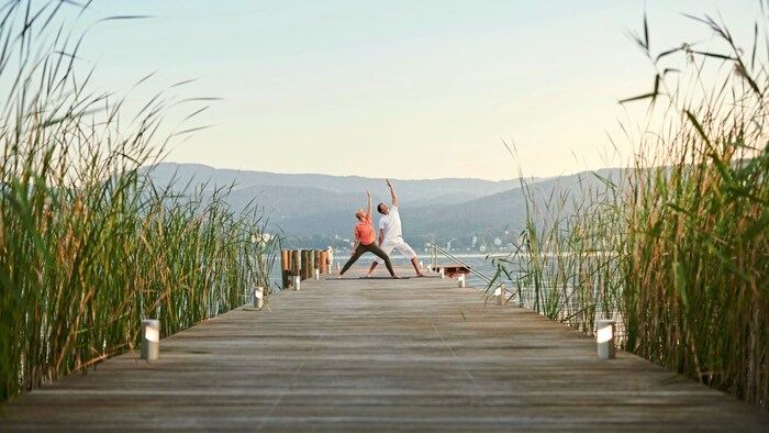Exercise is healthy - "morning activation" is part of the activity program every day.