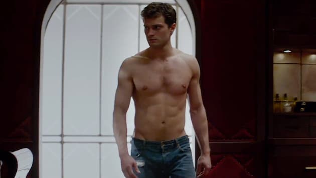 Jamie Dornan in seiner Paradarolle als Christian Grey in „Fifty Shades of Grey“ (Bild: picturedesk.com/Action Press)