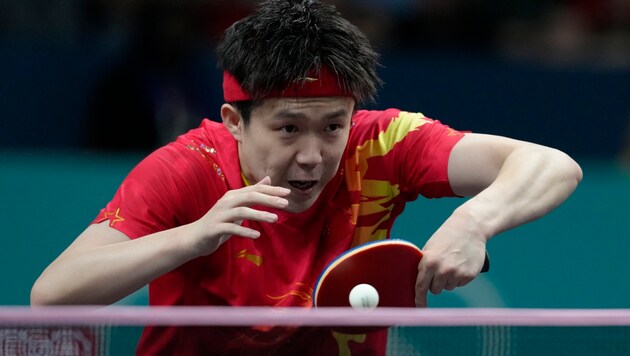 Wang Chuqin (Bild: Copyright 2024 The Associated Press. All rights reserved)