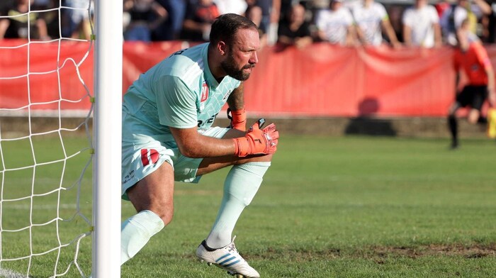KSC-Goalie Christoph Riegler