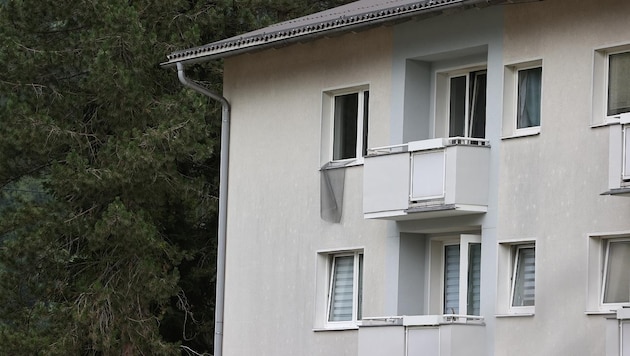 A four-year-old fell from the second floor in Weyer. (Bild: Scharinger Daniel)