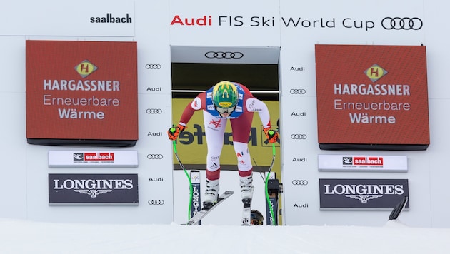 Victoria Olivier gab beim Finale in Saalbach ihr Weltcupdebüt. (Bild: GEPA pictures)