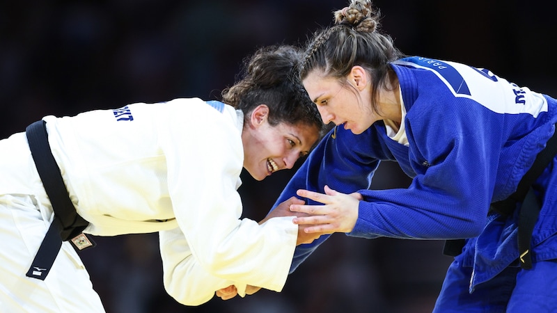 Michaela Polleres (right) was beaten by German Miriam Butkereit in the semi-finals. (Bild: GEPA/GEPA pictures)