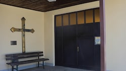 Aus dieser Leichenhalle ist die Spendenbox verschwunden
