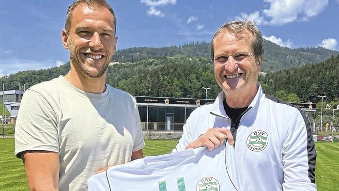 Mario Leitgeb is one of the prominent new signings of Leoben's sporting director Thomas ...