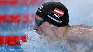 Martin Espernberger im Finale über 200 Meter Delfin einen neuen OSV-Rekord aufgestellt.