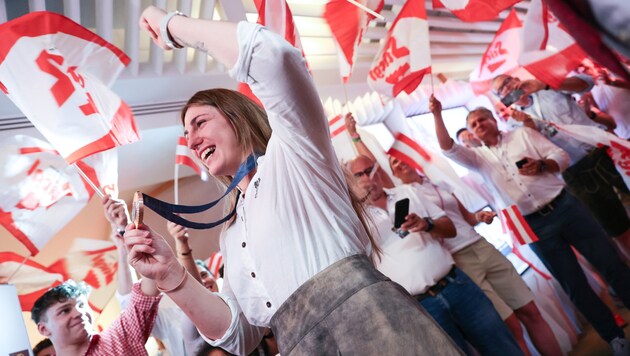 Judoka Michaela Polleres is celebrated. (Bild: GEPA pictures)