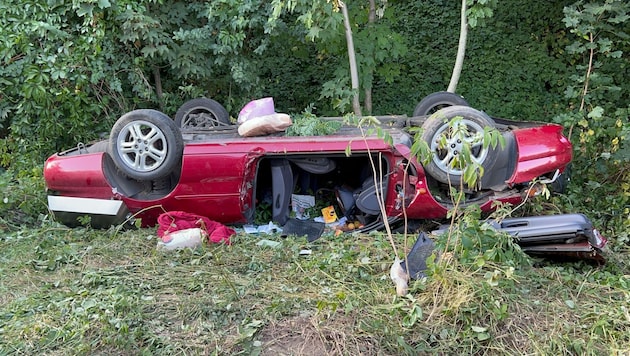 The driver of the convertible in the district of Melk had no chance. (Bild: DOKU-NÖ)