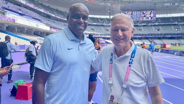 Carl Lewis traf sich zum Gespräch mit der „Krone“.