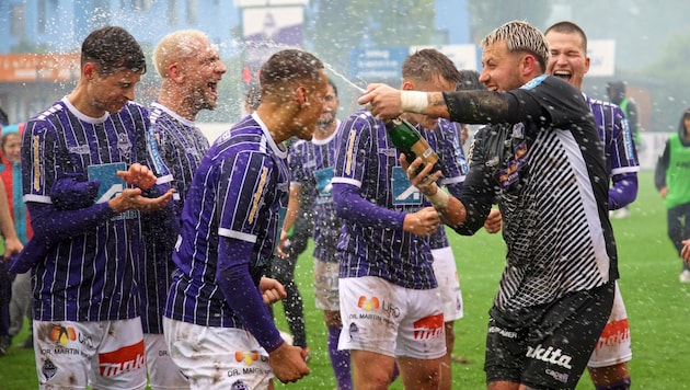 Austria Salzburg want to become champions again this year. (Bild: Tröster Andreas/Kronen Zeitung)