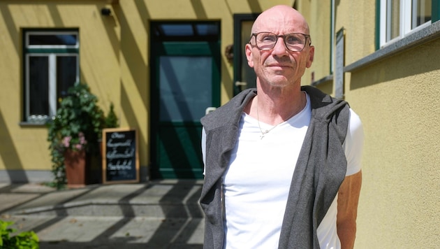 Fritz Schrank's parents (pictured) opened the "Schranks" inn in Eschenau /H. back in 1972, and he took over the restaurant himself in 1988. (Bild: Einöder Horst)