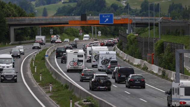 Spätestens im Herbst droht auf der A10 das nächste Stauchaos (Bild: Tröster Andreas)