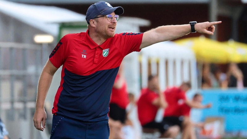 Wals-Grünau coach Christoph Knaus. (Bild: Tröster Andreas/Kronen Zeitung)