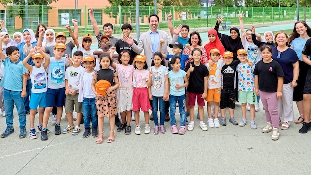 The 2631 children on the literacy courses this year are aged between seven and 16. (Bild: Stadt Wien/Markus Wache)