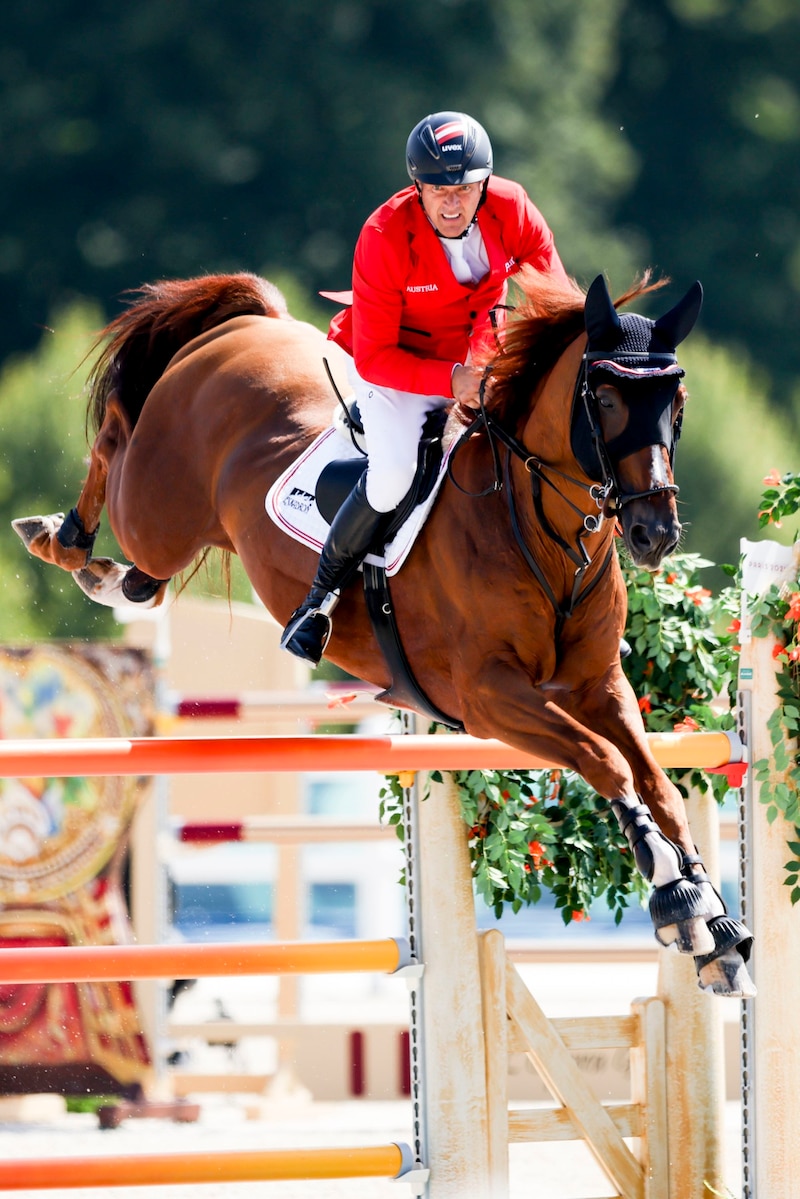 Gerfried Puck mit Equitron Naxcel V (Bild: GEPA)