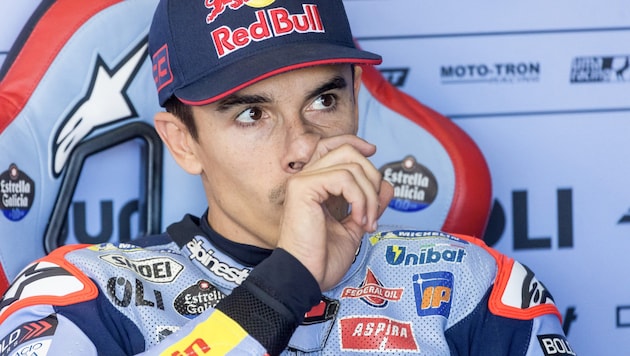 Marc Marquez gesteht, einen Fehler gemacht zu haben. (Bild: AFP/APA/Radek Mica)