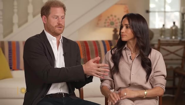 Harry and Meghan talked about cyberbullying in the broadest sense in the interview (Bild: www.viennareport.at/PLANET PHOTOS)