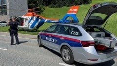 Die Unfallstelle in Alberschwende (Bild: Maurice Shourot)