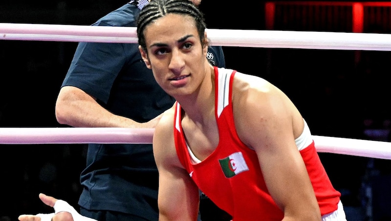 Imane Khelif (Bild: APA/AFP/MOHD RASFAN)