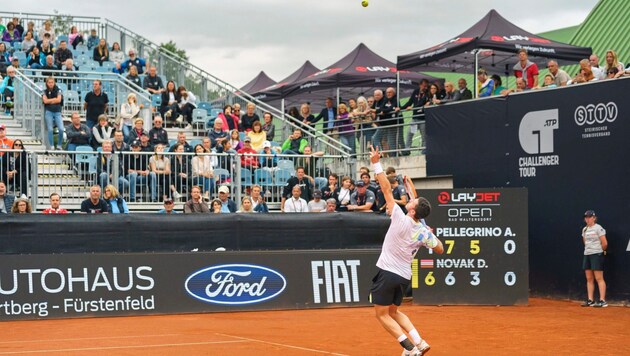 In 2023, Dennis beat Novak in Waltersdorf and reached the final. (Bild: GEPA/GEPA pictures)