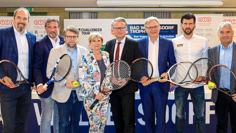 Politicians, organizers, tennis associations and co. rejoice. (Bild: GEPA/GEPA pictures)