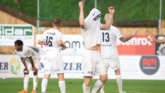 Voitsbergs Debüt war am Ende „zum Wegschauen“. (Bild: GEPA pictures)