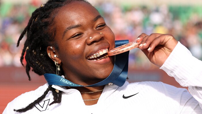 Veronica Fraley holte schon bei den US-Trials Bronze.