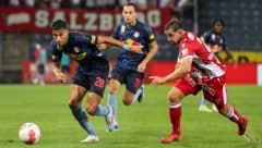 Ein Spaziergang ist das Gastspiel von Red Bull Salzburg beim GAK nicht gewesen … (Bild: GEPA pictures)