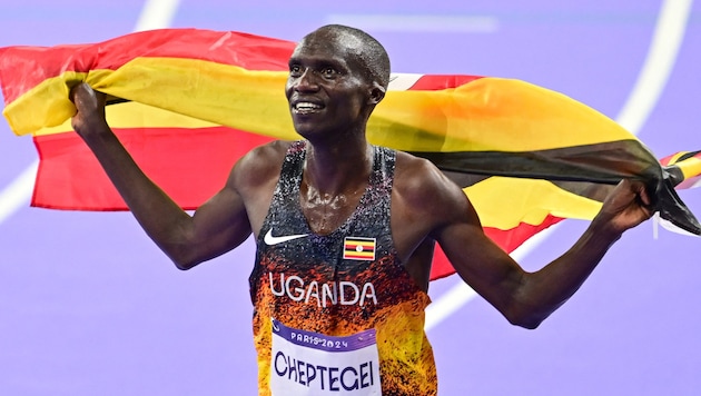 Joshua Cheptegei (Bild: AFP)