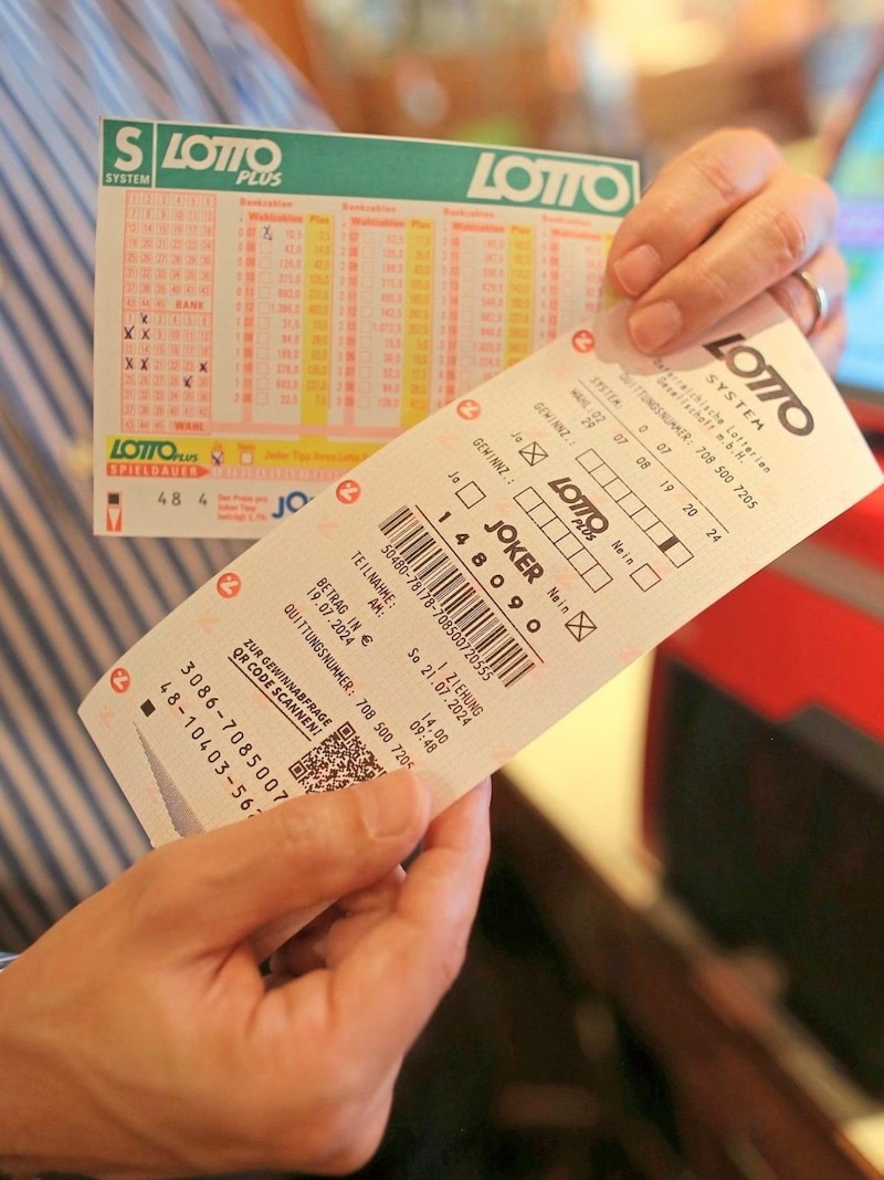 The 6 out of 45 lottery has been played since 1986. (Bild: Bartel Gerhard/Gerhard Bartel)