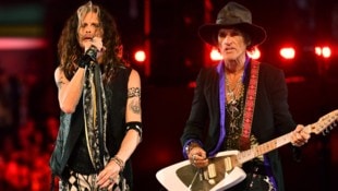 Steven Tyler (l.) und Joe Perry (Bild: AFP)