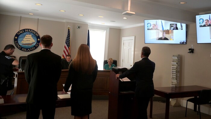 The hearing in New York on Friday