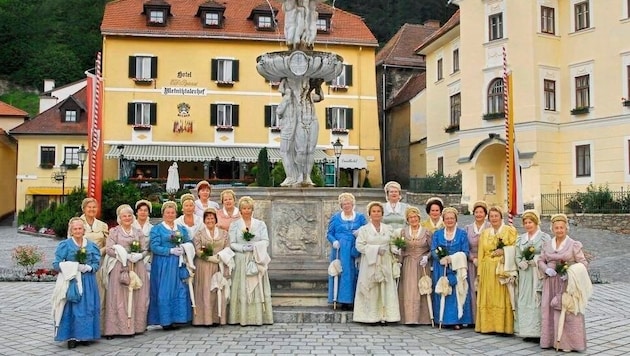 The committed Friesach citizens' wives have been nominated (Bild: zVg)