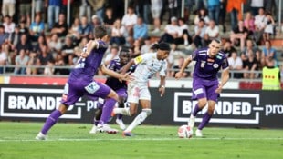 In der Lavanttal-Arena prallen Ballo und Co. auf die Austria Klagenfurt.  (Bild: GEPA/GEPA pictures)