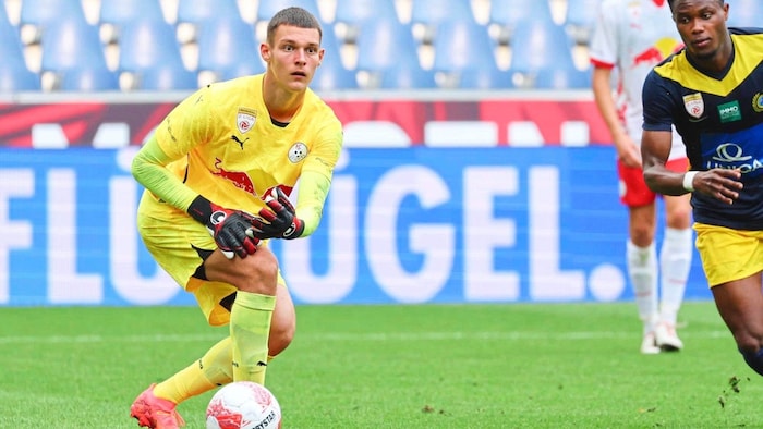 Fehlt gegen Admira gesperrt: Torhüter-Talent Christian Zawieschitzky.