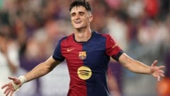 Pau Victor ließ den FC Barcelona jubeln. (Bild: AFP/Charly TRIBALLEAU)