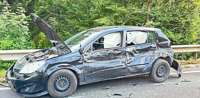 Der nachfolgende Pkw fuhr so wie das Auto der Ungarin Richtung Oberwart.