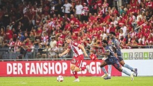 Romeo Vucic beschäftigte die Defensive der Bullen mehrmals.