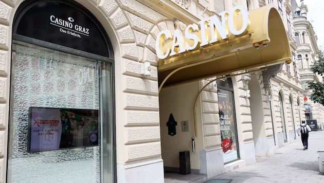 The entrance area to the Graz casino (Bild: Christian Jauschowetz)