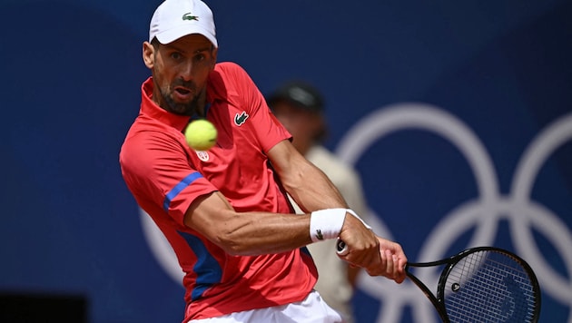 Novak Djokovic verzichtet auf einen Start in Cincinnati. (Bild: AFP/CARL DE SOUZA)