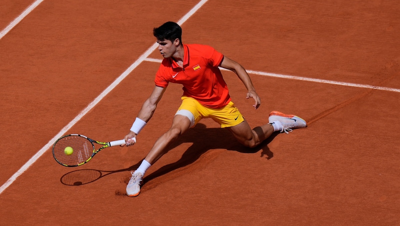 Carlos Alcaraz (Bild: AP/Andy Wong)