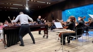 Die Musikerinnen und Musiker des „Wiener Concert-Verein“ wussten auf der ganzen Linie zu ...