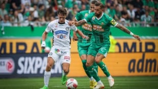 Der SK Sturm Graz empfängt den SK Rapid ... (Bild: GEPA/GEPA pictures)