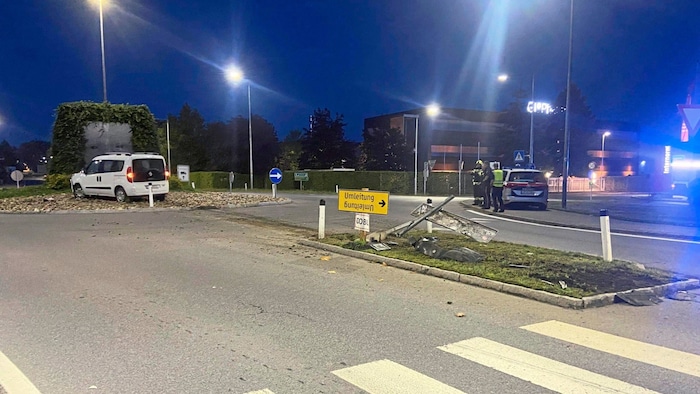 Die Unfallstelle